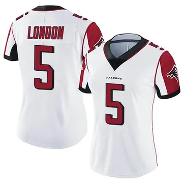 Drake London Falcons Jersey Limited #5 Vapor Untouchable White Men's