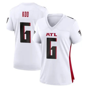 Nike Falcons 7 Younghoe Koo White New Vapor Untouchable Limited Jersey