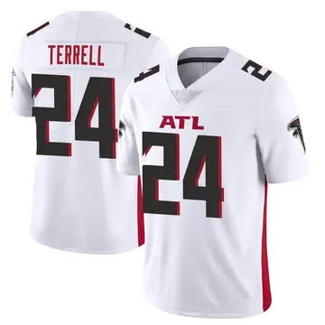 Atlanta Falcons Nike Road Game Jersey - White - A.J. Terrell Jr