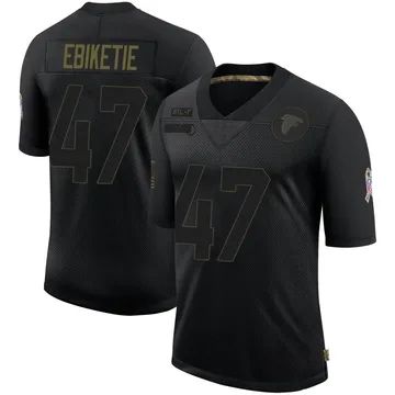 Women's Nike Black Arnold Ebiketie Atlanta Falcons Game Player Jersey