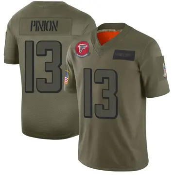 Nike Atlanta Falcons No93 Allen Bailey Camo Youth Stitched NFL Limited 2018 Salute To Service Jersey