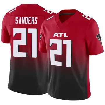 Women Atlanta Falcons #21 Deion Sanders Camo Anthracite 2016 Salute to  Service Limited Jersey