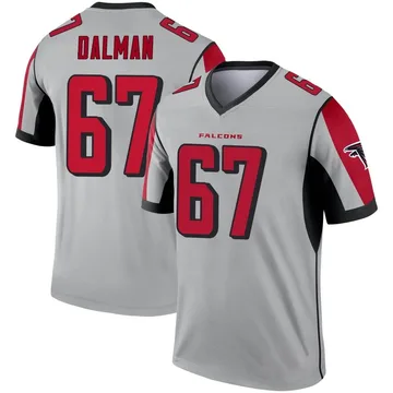 Men's Nike Drew Dalman Black Atlanta Falcons Game Jersey