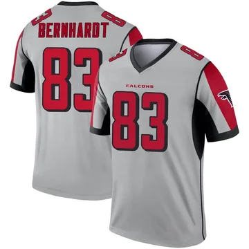 Jared Bernhardt Atlanta Falcons Game Player Jersey - Black - Bluefink