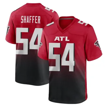 Justin Shaffer Atlanta Falcons Nike Player Game Jersey - Black