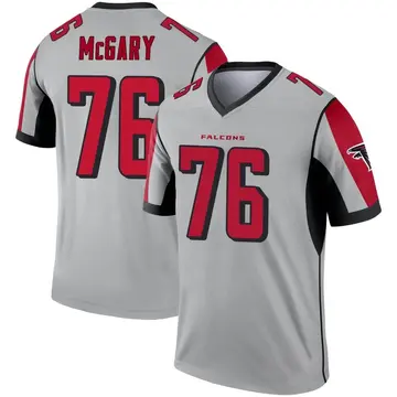 Atlanta Falcons #76 Kaleb Mcgary Red Legend Jersey - Bluefink