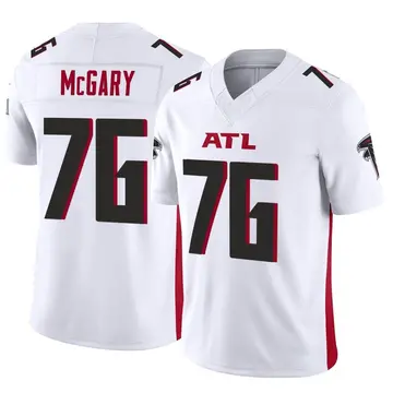 Nike Atlanta Falcons No76 Kaleb McGary Red Men's Stitched NFL Limited Rush Jersey