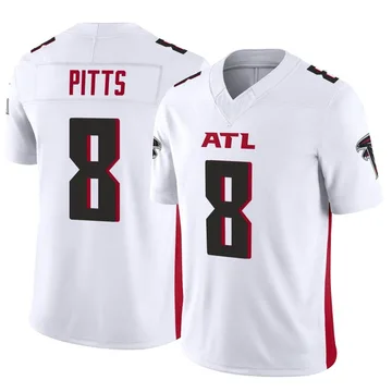 Men's Atlanta Falcons Kyle Pitts Nike Black RFLCTV Limited Jersey