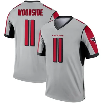 Men's Nike Logan Woodside Black Atlanta Falcons Team Game Jersey Size: 3XL