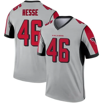 Parker Hesse Men's Nike Red Atlanta Falcons Alternate Custom Game Jersey Size: Extra Large