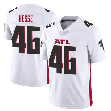 Parker Hesse Men's Nike Red Atlanta Falcons Alternate Custom Game Jersey Size: Extra Large