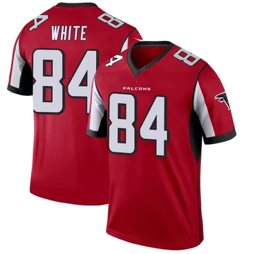 Roddy White Autographed/Signed Atlanta Falcons XL Black Jersey JSA 22119