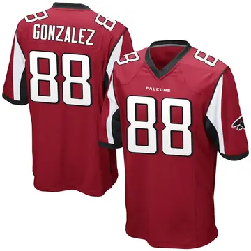 2012-13 ATLANTA FALCONS GONZALEZ #88 NIKE GAME JERSEY (AWAY) M