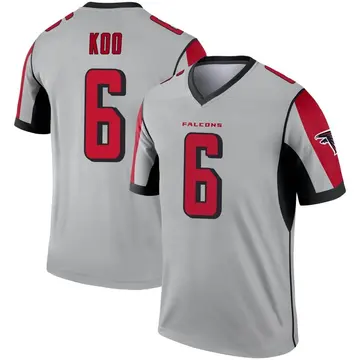 Atlanta Falcons Nike Road Game Jersey - White - Younghoe Koo - Youth