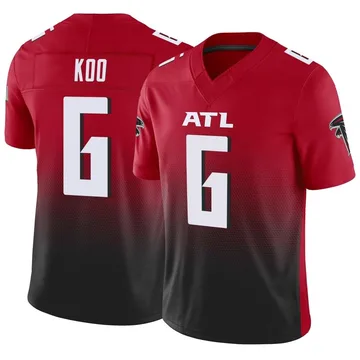 Atlanta Falcons Nike Alternate Game Jersey - Black - Younghoe Koo - Mens